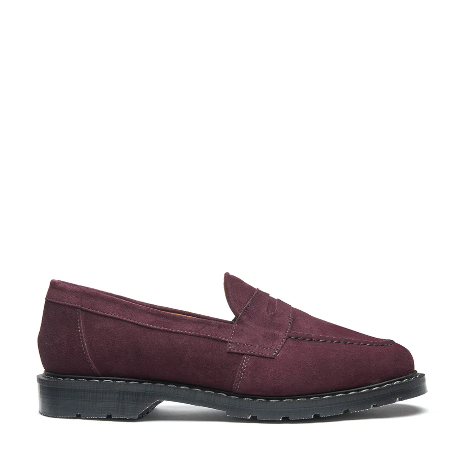Ga Marone Suede Penny Loafer