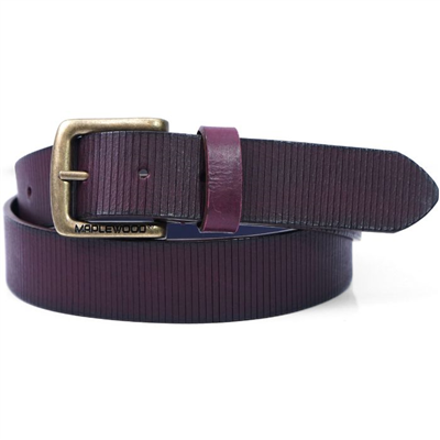 Premium Textured Leather Belt For Men - 00000006