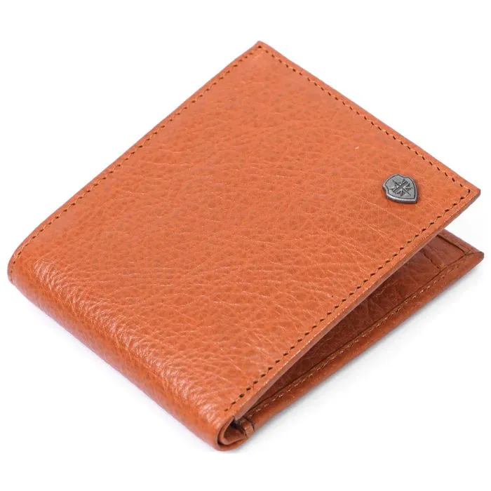 Genuine Leather Wallet - Tan