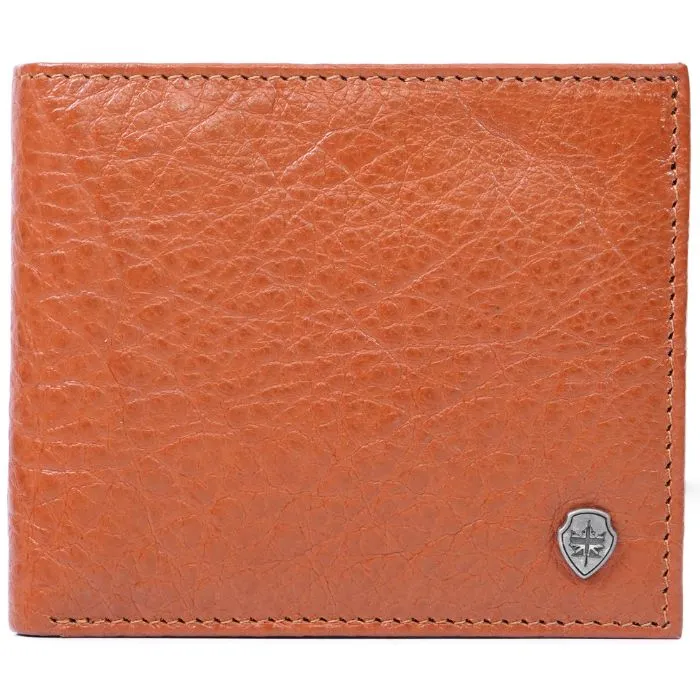 Genuine Leather Wallet - Tan - 00000010