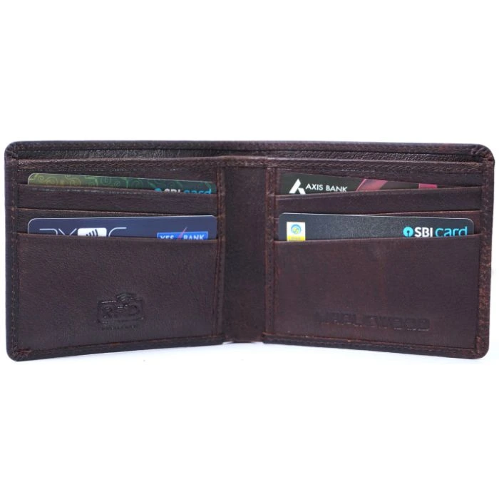 Vintage Brown Leather Wallet
